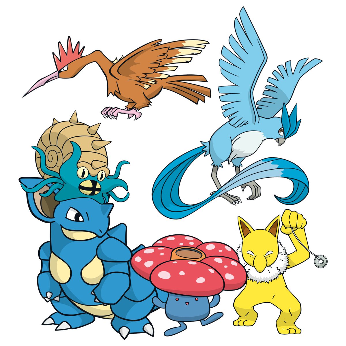 CitifiedDruid's tweet photo. Posting one of my Pokémon Teams a day:

FireRed (2026) https://t.co/xPPTFDe3sj