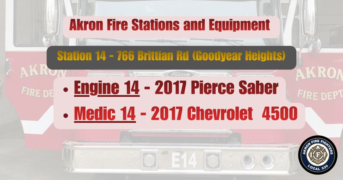 Akron Firefighters Association L330🚒🚑🇺🇸 tweet media