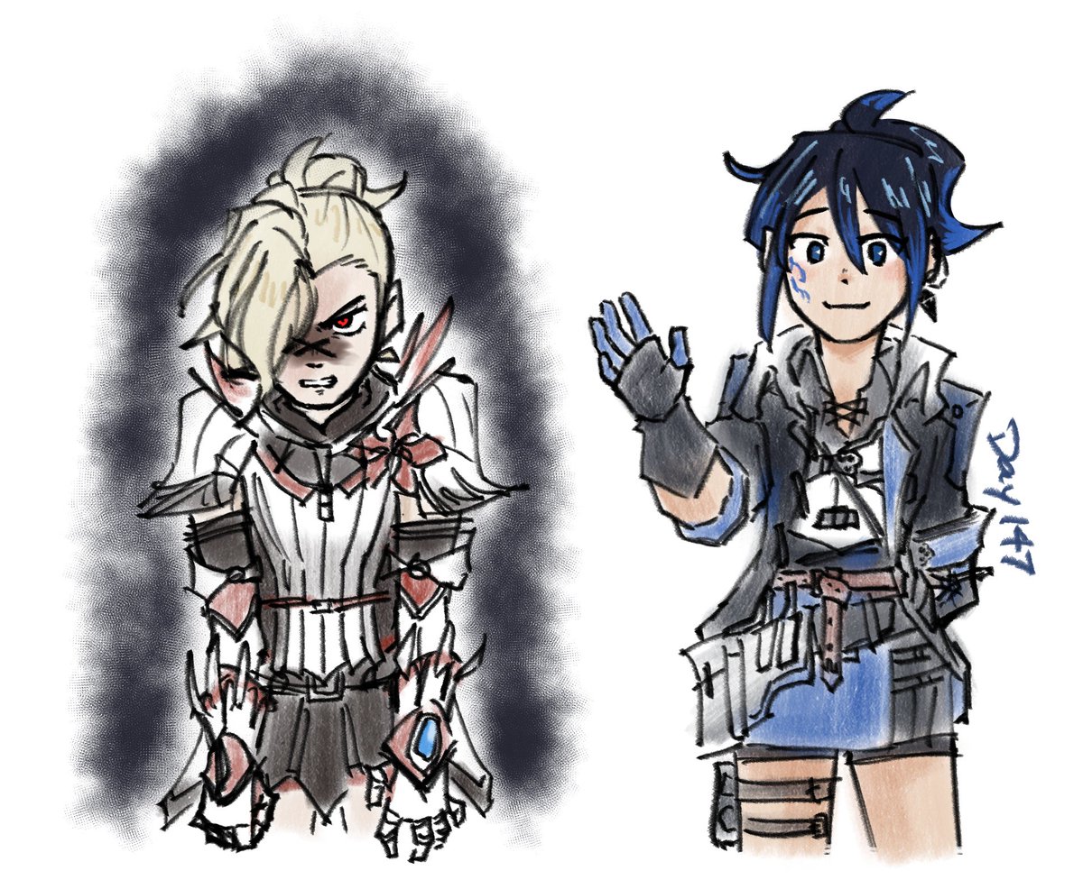 Day 147
Why dis Red so mad MHS3 edition

<a href="/ZillaHaon/">ZillaHaon (Comms Open!)</a> 
#MHStories3