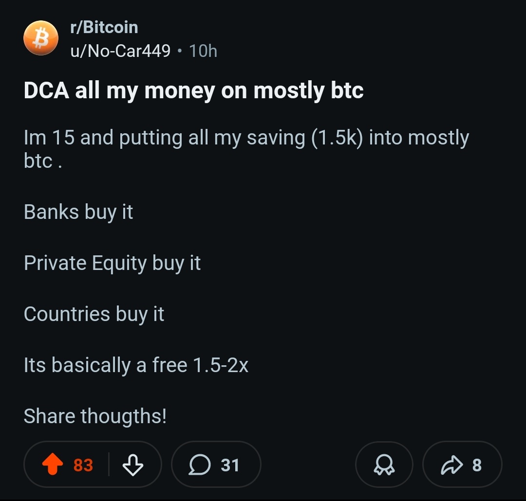 FIRE by the time he's 30. Legend 🫡