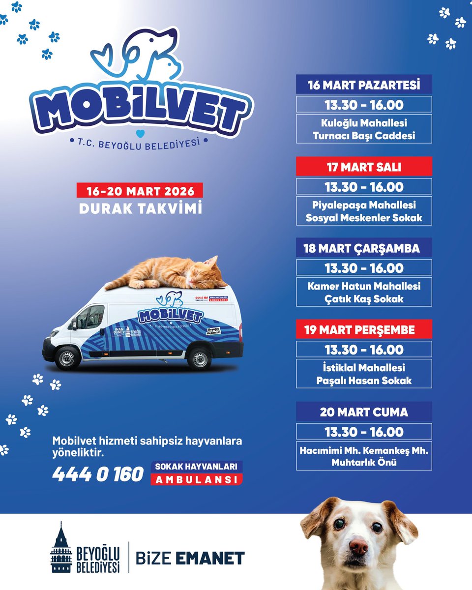 Beyoğlu Belediyesi tweet media