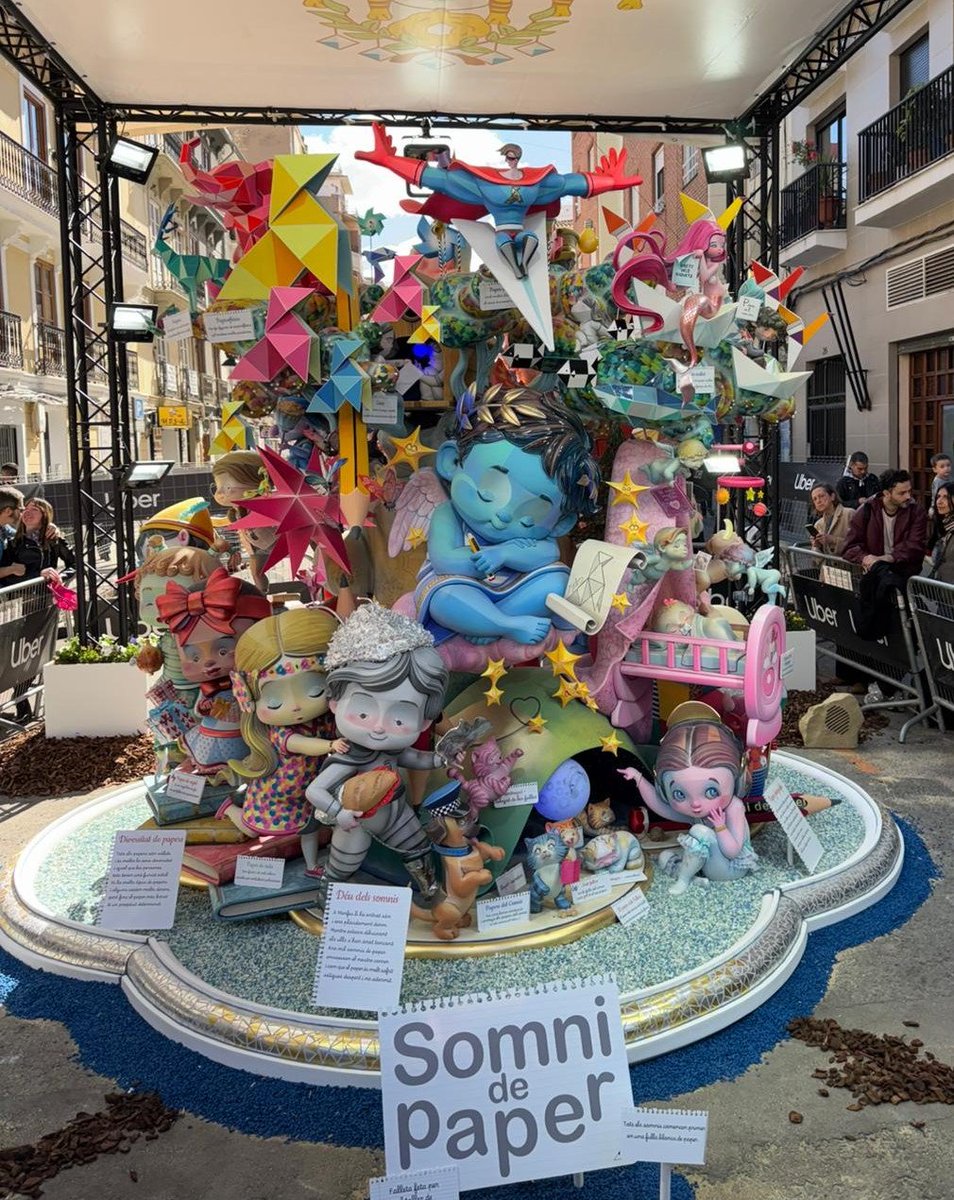 AjuntamentVLC's tweet photo. 🆕 🏆 Premis falles infantils de les #Falles26! 

Les falles guanyadores de la secció especial són:

🥇Premi @FallaEspartero, de Z, Zvonimir Ostoic
 
🥈Premi @fallaconvento, de José Gallego

🥉Premi @FMaestroGozalbo, de Sergio Alcañiz

👏 Enhorabona a tots els artistes i a totes les comissions pel seu treball!

#Fallas 

@JCF_Valencia