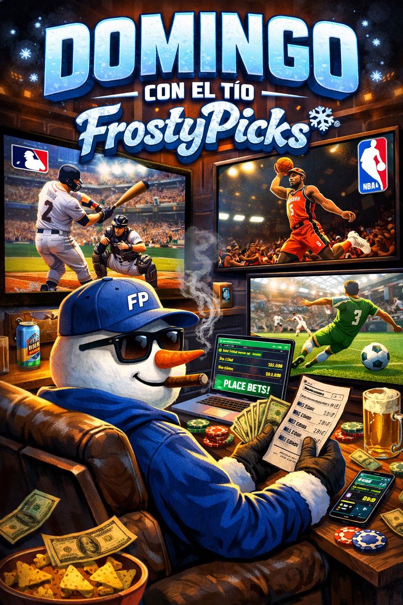 Frosty701's tweet photo. Les dije que teníamos preparada la sorpresa para cerrar la semana 💪🙂‍↔️

SAN DOMINGO CON EL TÍO FROSTY ☃️❄️

333 ❤️‍🔥 + 🔄 y nos jugamos TODA LA NBA + eSports hoy 🤯🎮 https://t.co/8pEFY0LPZb