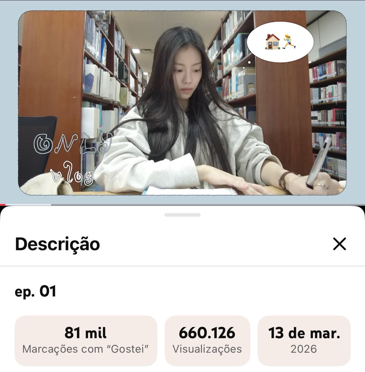 GaramBrasil's tweet photo. ACEITEM ESSE HIT!

O vlog da Garam já ultrapassou a marca de 600 mil visualizações e 80 mil likes.

Você já assistiu?
🔗 https://t.co/zoOkghTkCB

#가람 #김가람 
#GARAM #KIMGARAM https://t.co/mqvew6FxQ9
