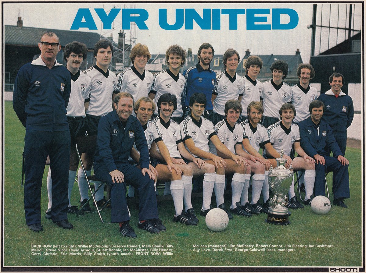 ScotsFootyCards's tweet photo. #AyrUtd #Shoot! 1981-04-11 https://t.co/WNbfvn4JDo