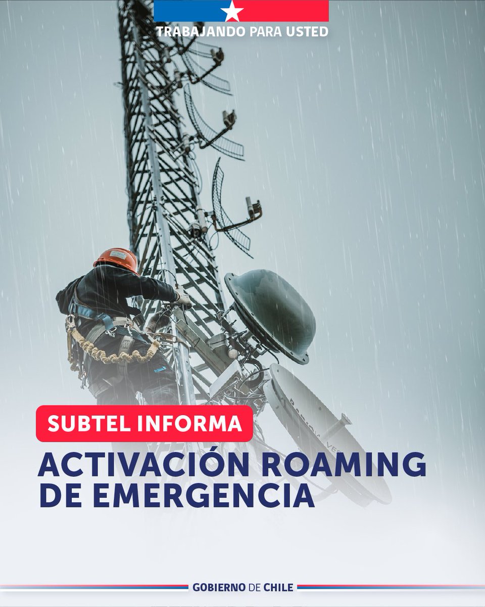 Subsecretaría de Telecomunicaciones tweet media