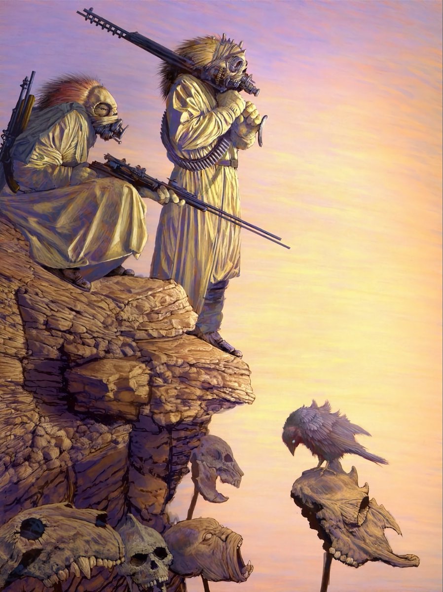 Star Wars Visions art by Ed Binkley
#StarWars #TuskenRaiders