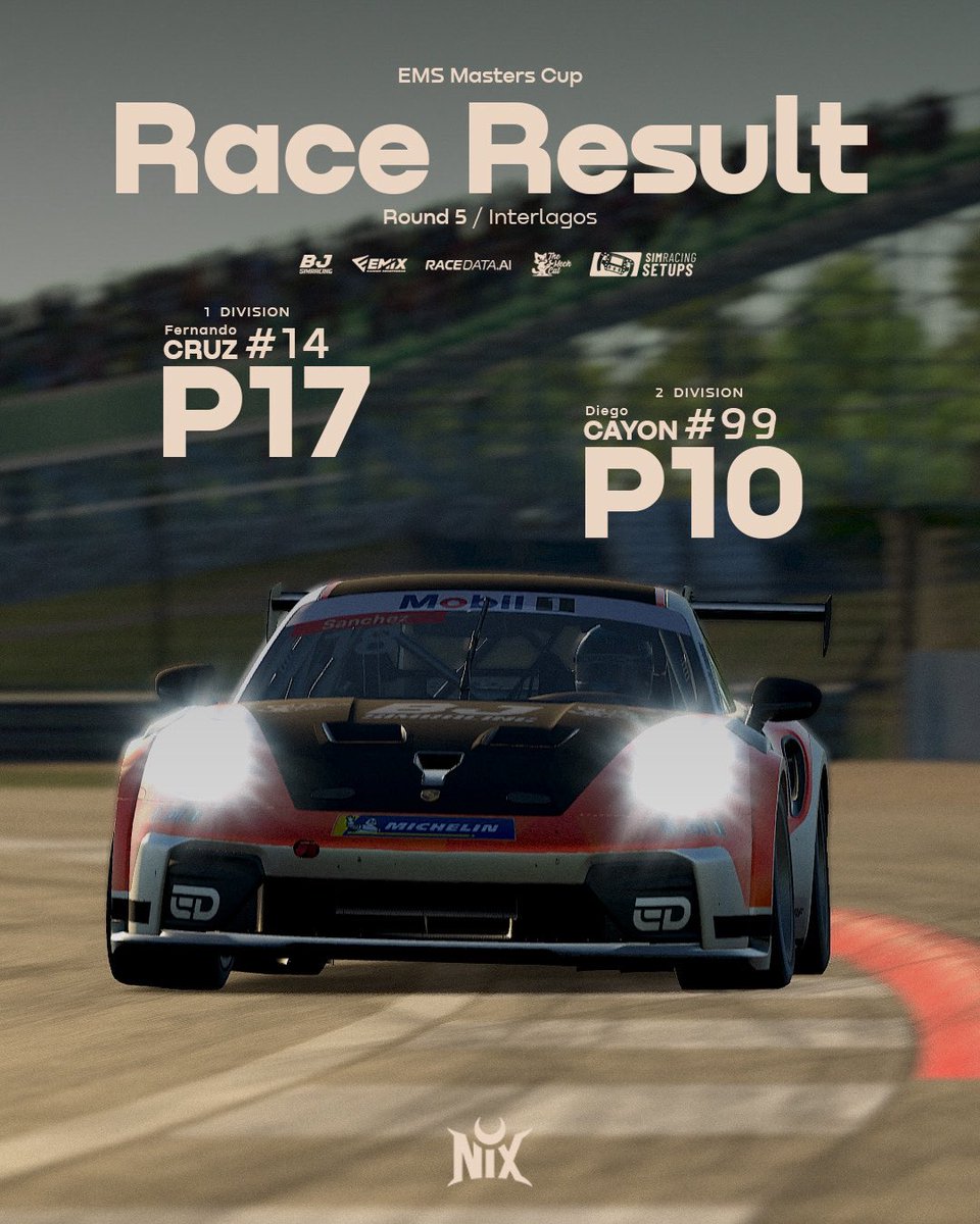 𝗡𝗜𝗫 𝗦𝗶𝗺𝗥𝗮𝗰𝗶𝗻𝗴 tweet media