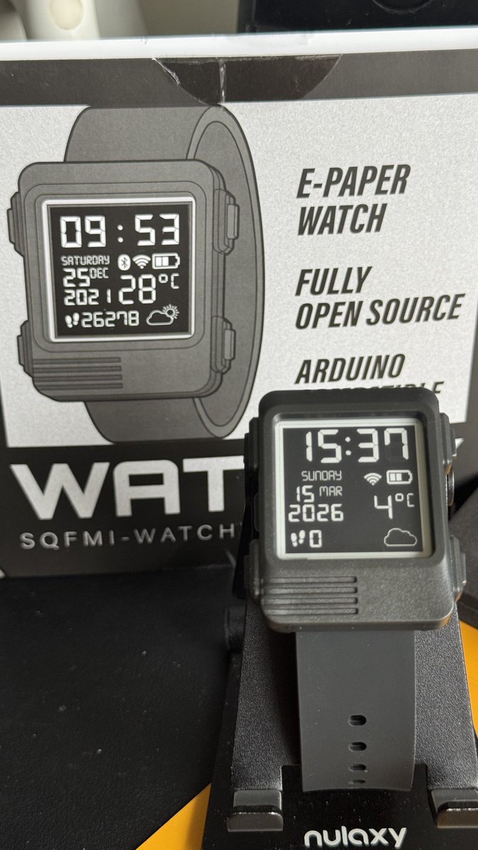 ryanfoxeth's tweet photo. Day one of learning how to build and design my own watch using @sqfmi as my starting point 🙏 https://t.co/zlBFNSDhO1