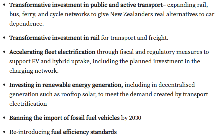 RusselNorman's tweet photo. In 2025 the NZ Govt consulted on its draft Fuel Supply Resilience Plan. Their Plan was more fossil fuel dependence. Greenpeace's submission was to decrease fossil fuel dependence - see actions below. It's not like we didn't tell them. https://t.co/pjHs4Evx46 https://t.co/o33kUStUBn