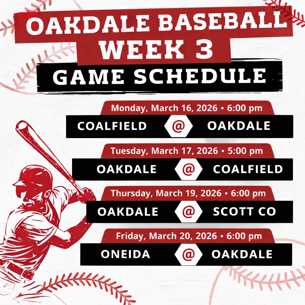 Oakdale Baseball (@baseballoakdale) on Twitter photo 