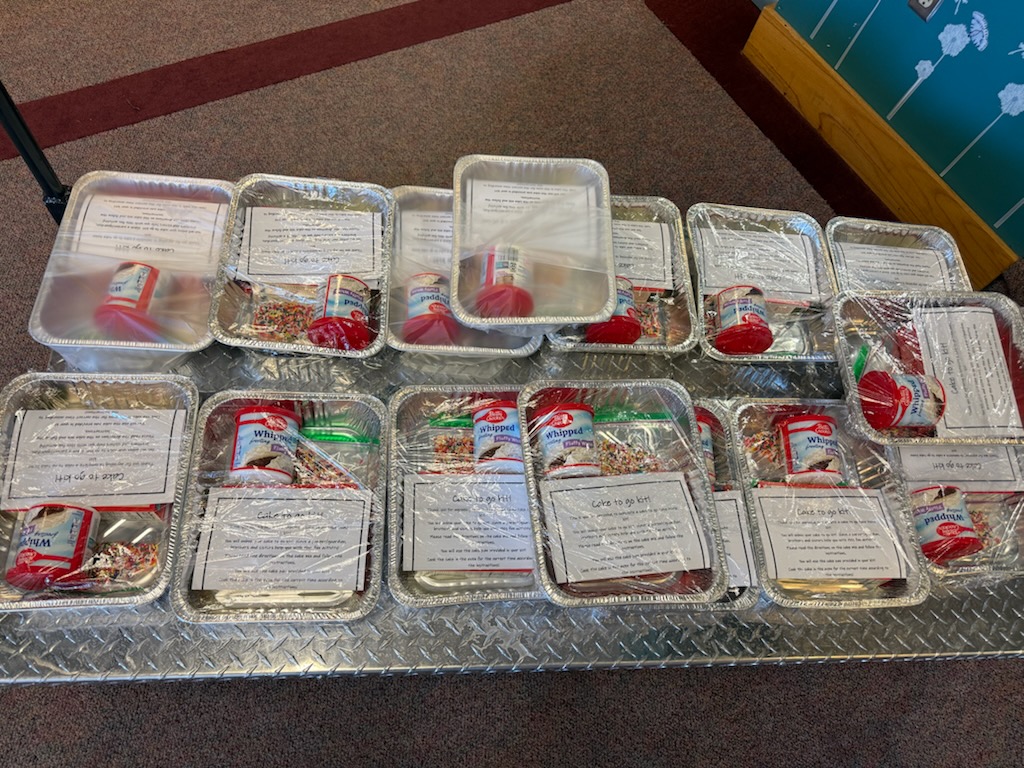 My 6th grade Intro. to Technology and Living students took home 15 cake to go kits this spring break!  I can't wait to see all the cakes that get baked over spring break!  #FCS #BakingJoy <a href="/OPS_BryanMiddle/">Bryan Middle</a>