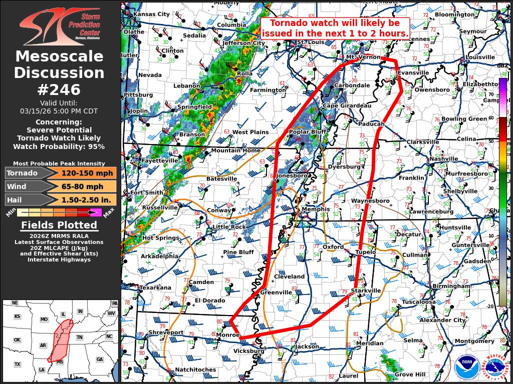 NWS Storm Prediction Center tweet media
