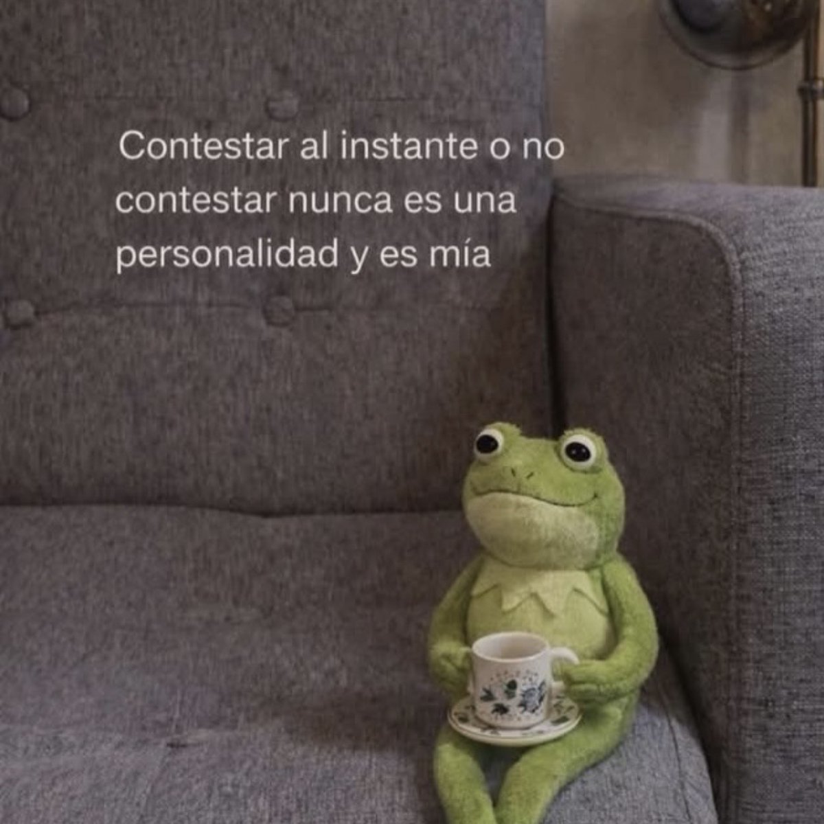 Es mi personalidad.