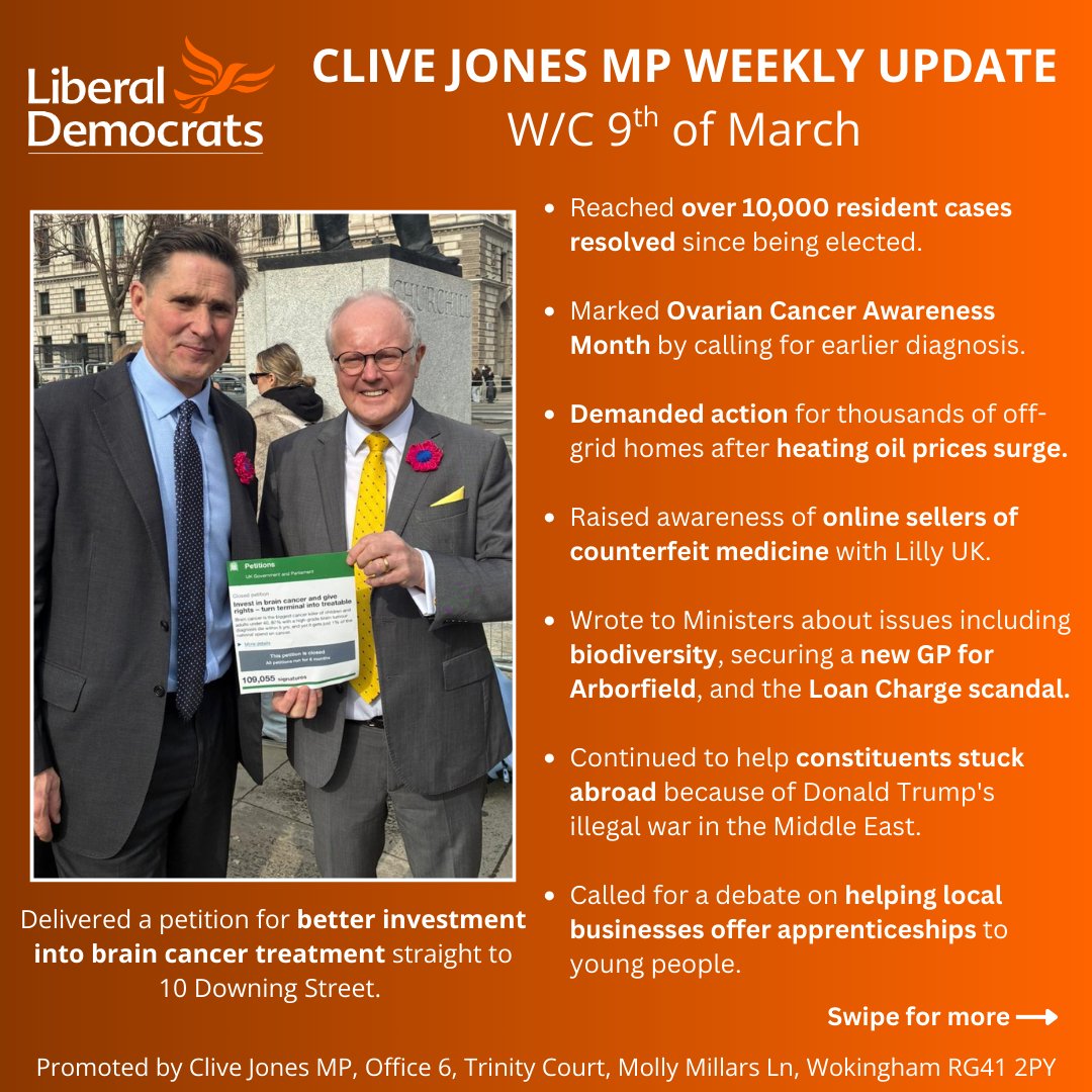 Clive Jones MP tweet media