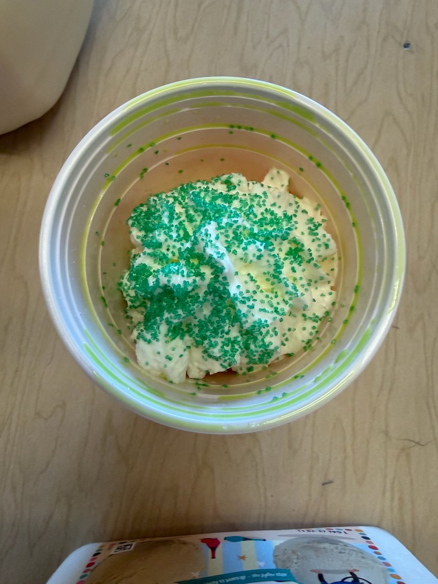 Introduction to Technology and Living made Shamrock Shakes to celebrate the end of the quarter!!!!  #FCS <a href="/McDonalds/">McDonald's</a>