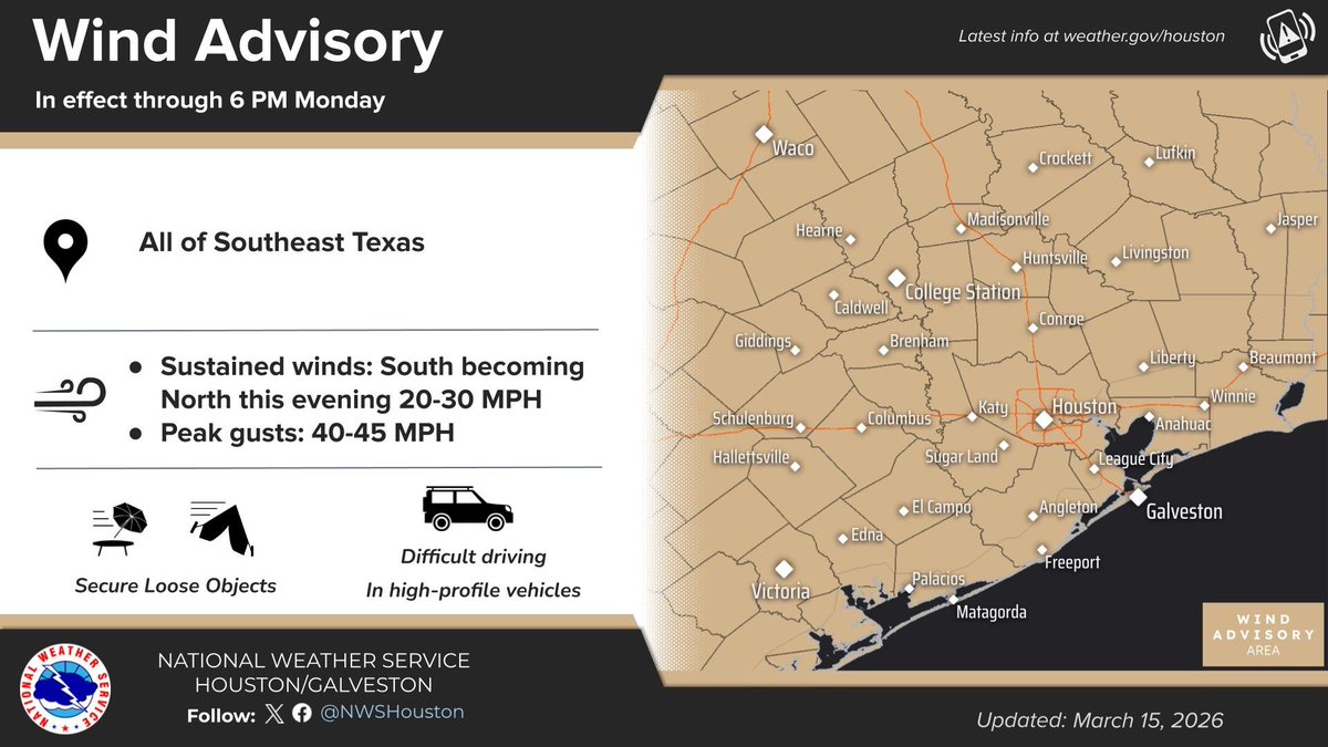 NWS Houston tweet media