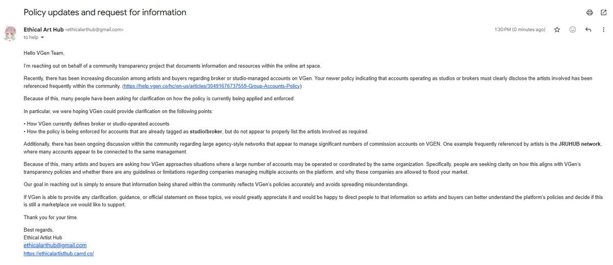 Ethical Artist Hub tweet media