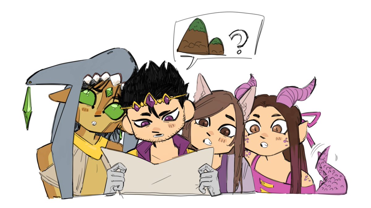 Objective: find a mountain
#qsmp2 #foolishfanart #tinakittenfanart #vegettafanart #crystalmollyfanart