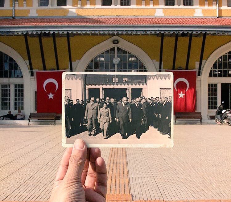 DuyulMeryem's tweet photo. “ Bende bu vekayiin ilk hissi teşebbüsü bu memlekette bu güzel Adana'da vücut bulmuştur ” 

Adana, 15 Mart 1923 

Gazi Mustafa Kemal

#AtatürkAdanada https://t.co/cUZgvmI45g
