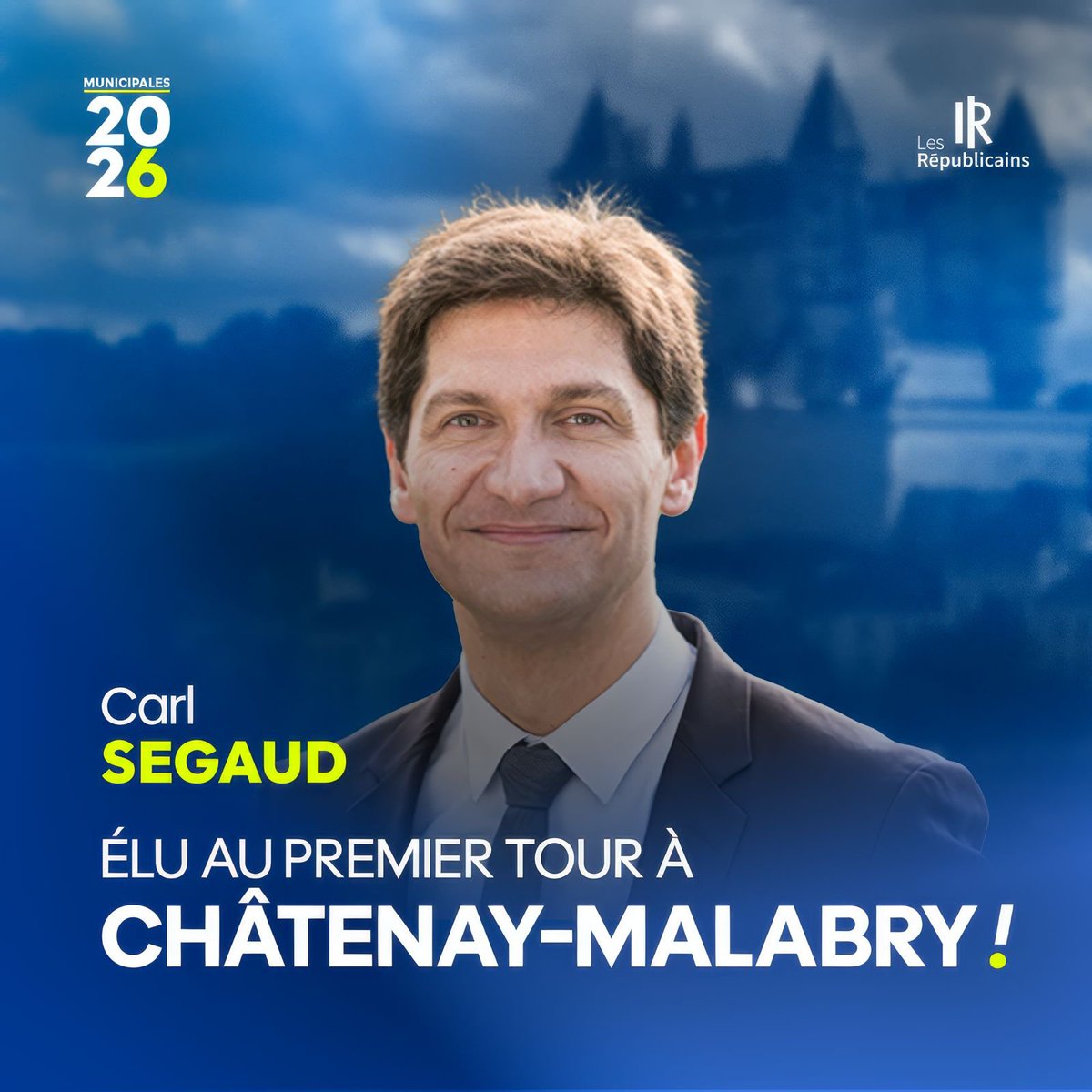 🏆 Carl Segaud est élu à Châtenay-Malabry !