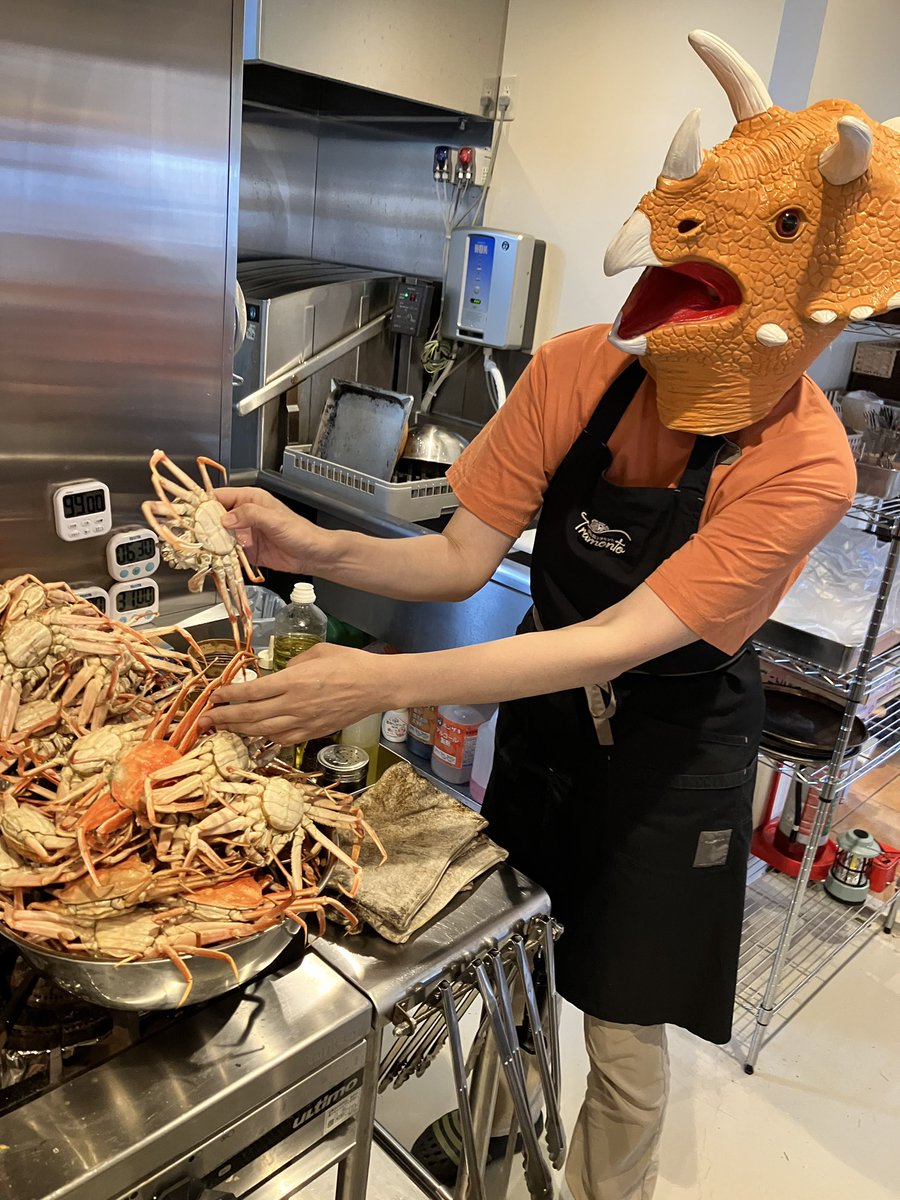 🦀ラストのランチに偶然行けて光栄です🦀

来年もカニカニ祭りにテラコを呼んで下さいね🦀

あー、美味しかったカニ🦀
#石窯料理トラモント🥘👨‍🍳

instagram.com/kanazawa_tramo…