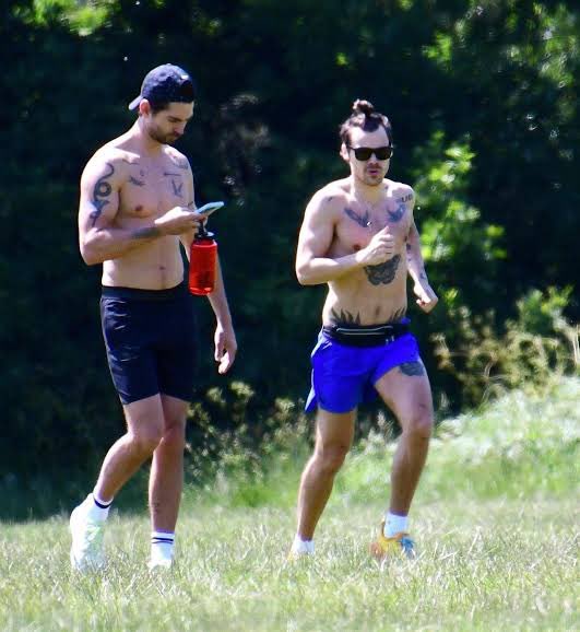 no paparazzi pics with a man he’s rumoured to be dating is crazy bc some of us have vivid memories of walking out of wembley n4, finally getting signal on your phone and hearing a bunch of harries around you scream irl bc these had just dropped