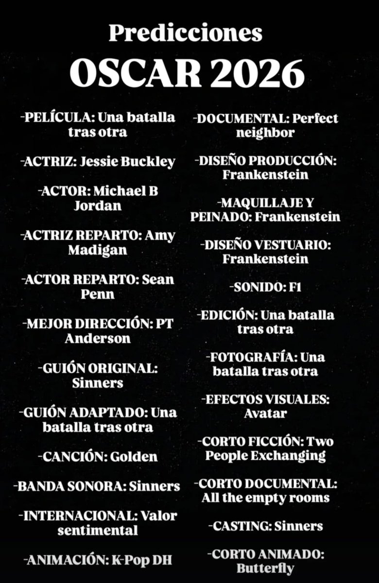 java_mosqueda's tweet photo. #Oscars  Creo que esto puede pasar la noche del domingo: https://t.co/701r3Kfauk