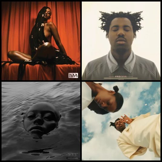 I don't think they've ever met or acknowledged each other, but they feel like musical counterparts. Hopefully they release in the same year again.