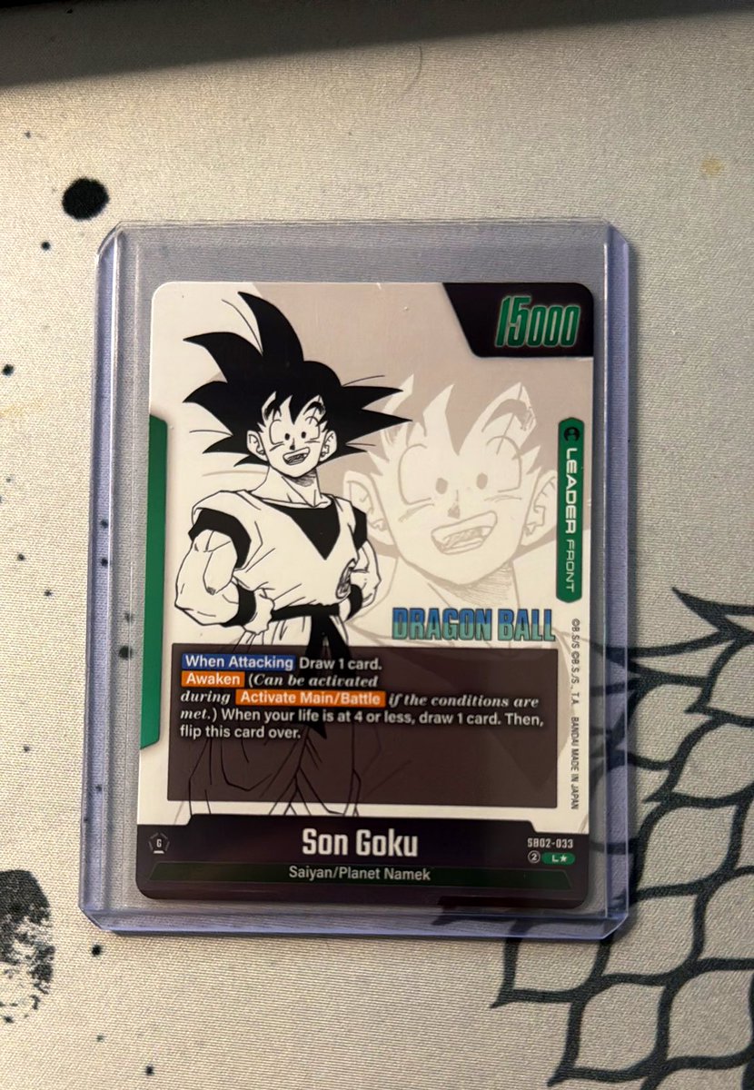 ⚡️ Claim Sale ⚡️

Son Goku Awaken Leader Gold🔱
- $100 shipped

OBO - Partial Trade at 80%

✏️DM to purchase