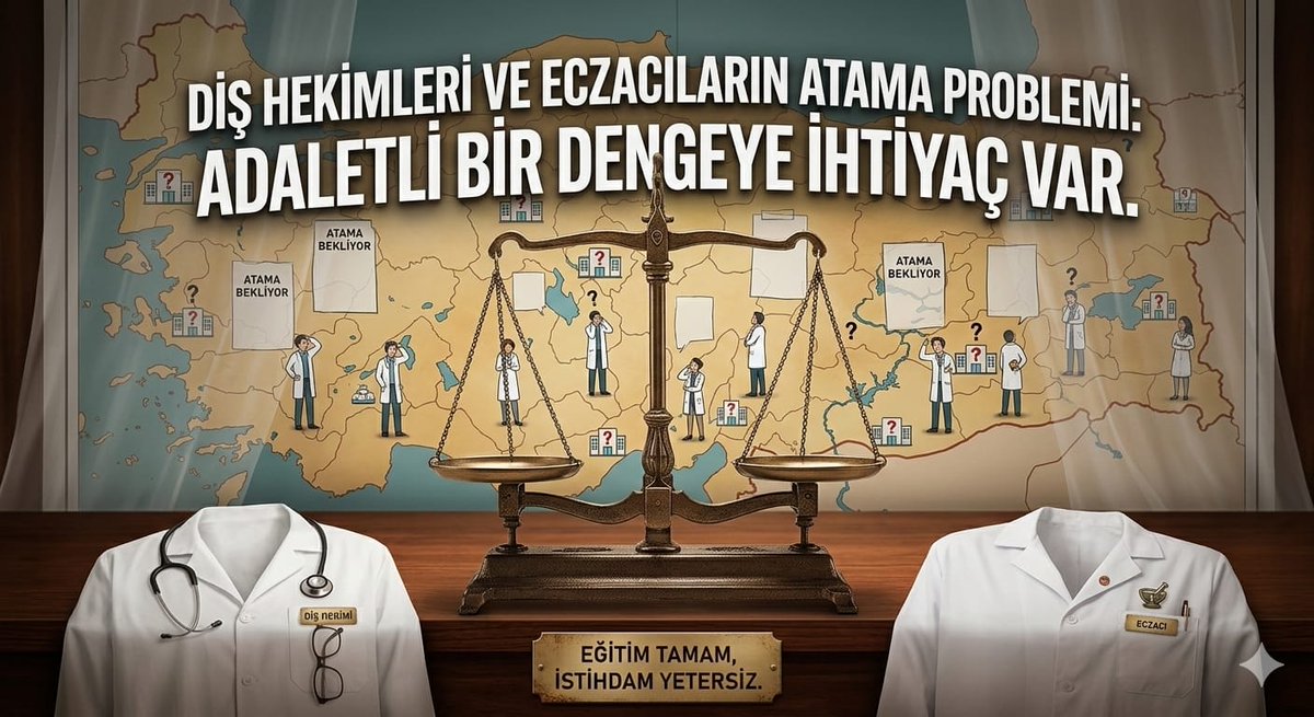 seydatrr's tweet photo. Mezun sayısı artarken atama sayıları yerinde sayıyor. Diş hekimleri ve eczacılar hak ettiği yüksek kadroları bekliyor. @profokumus_ @suayipbirinci #DişEczya10BinKadro https://t.co/WX1rVidrjY