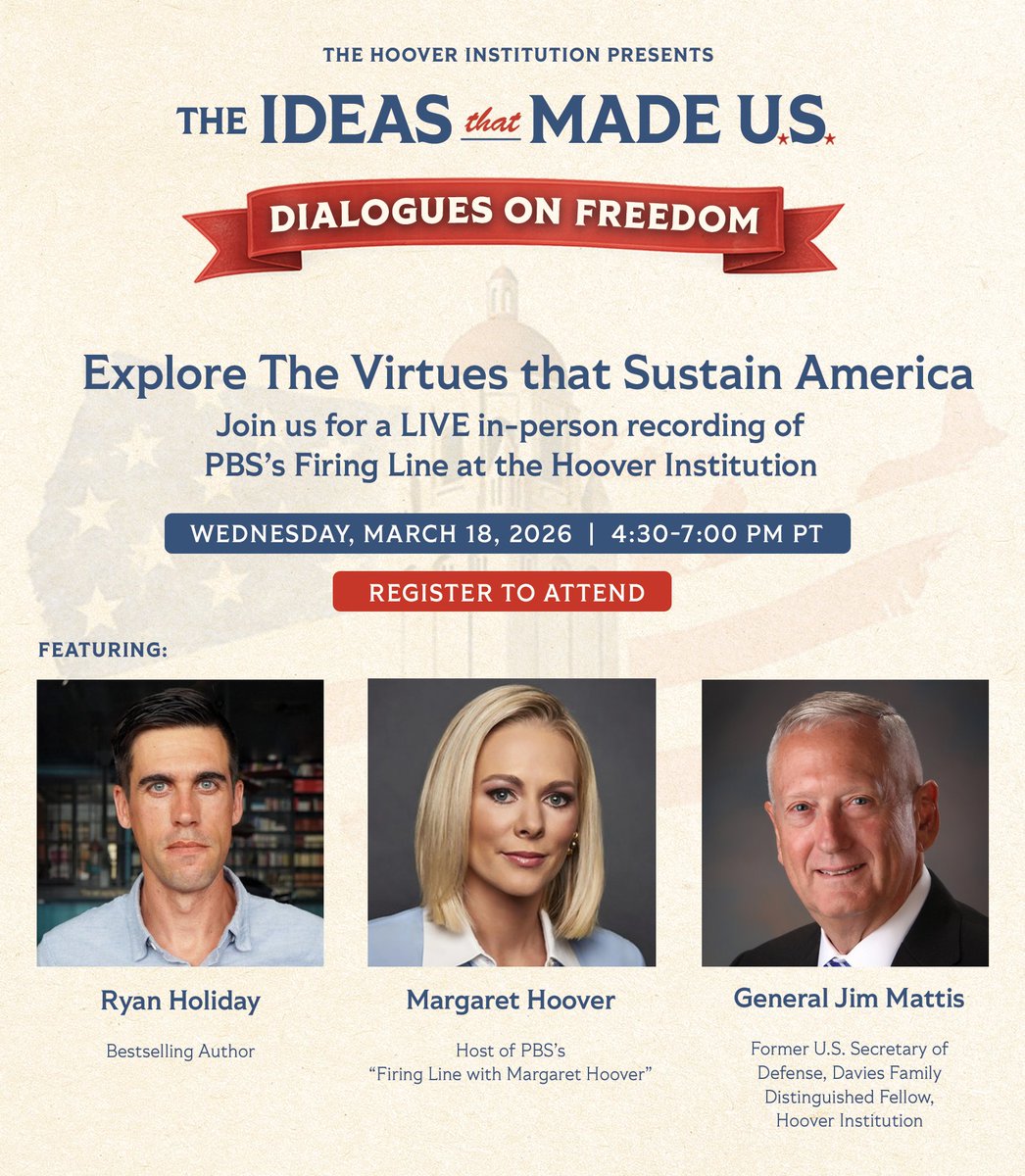 Hoover Institution tweet media