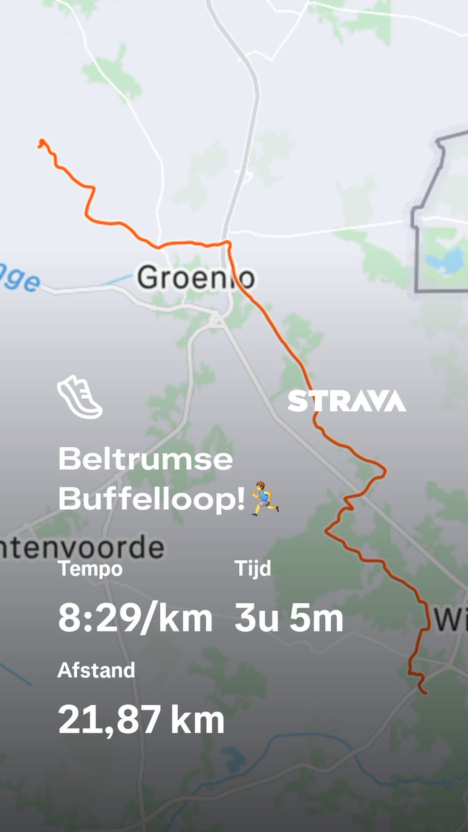 Beltrumse Buffelloop
<a href="/loopmaatjes/">Loopmaatjes</a>
<a href="/hardloopvriend/">Hardloopvriend</a>
Bekijk mijn hardloopsessie op Strava: strava.app.link/lrM5RJvmx1b