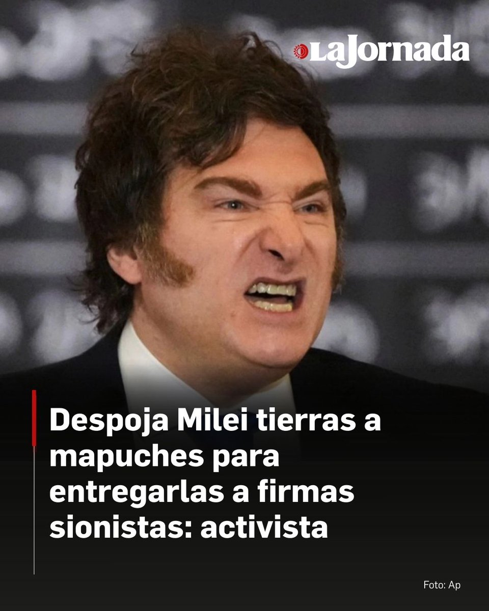 🇦🇷 #Argentina | El pueblo-nación mapuche de la Patagonia, como muchas otras comunidades originarias que habitan tierras ricas en recursos naturales, experimentan represión por parte de los gobiernos, incluso de los que se asumen como progresistas, denunció la activista de esa