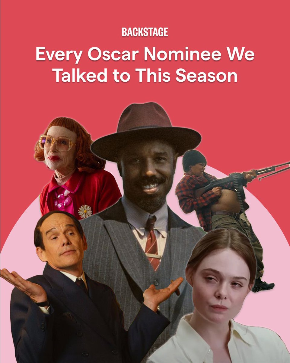 Backstage tweet media