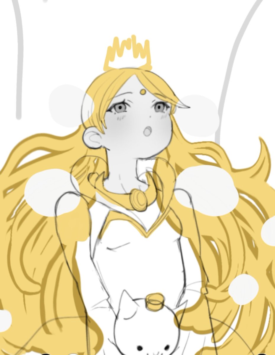 vanna_potato's tweet photo. (WIP #2) I've changed Aphrodite's facial expression just a little bit https://t.co/kF0wgIIfAC