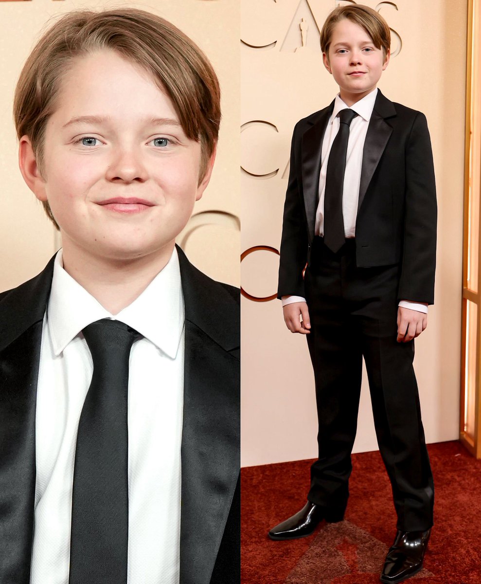 Jacobi Jupe photographed at the 98th Annual Oscars. 📷