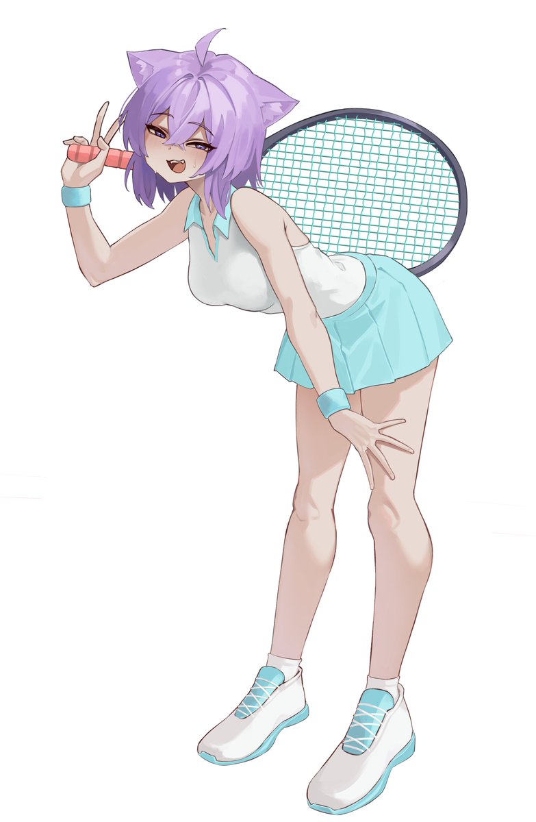 Subaoka tennis practice ~
#プロテインザスバル #絵かゆ