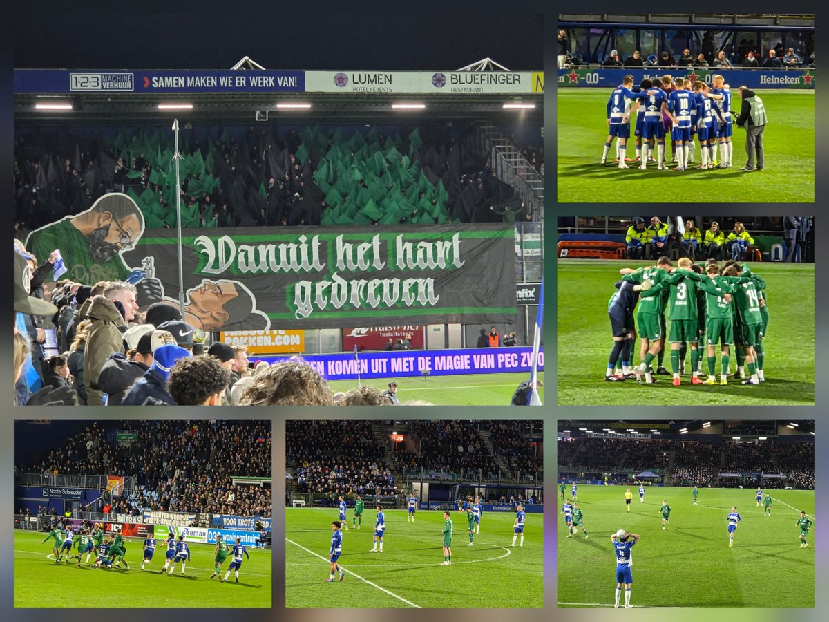 PEC Zwolle - FC Groningen (1-1) <a href="/FutbologyBENL/">Futbology 🇧🇪 🇳🇱</a>