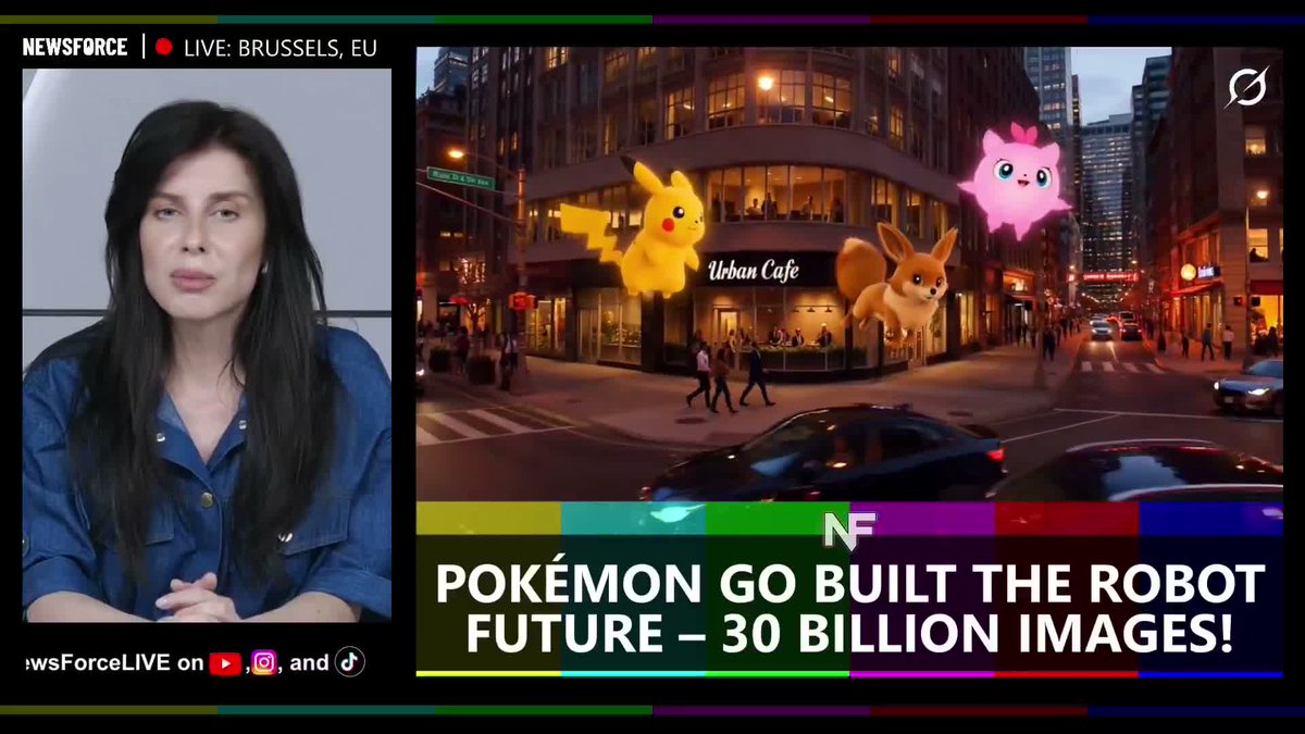 500 milhoes de pessoas baixaram Pokemon Go em 2016 sem saber para que realmente servia.

Achavam que estavam capturando Pikachu. Na verdade construiram um dos maiores datasets de IA do mundo.

Cada PokeStop escaneado capturou: GPS, angulo de camera, hora, clima e movimento.

30