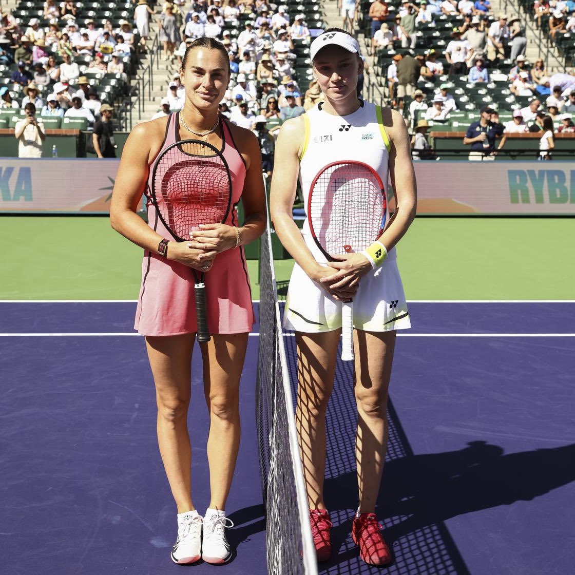 FootballFansFo2's tweet photo. Deep down, this might be better than supporting @ChelseaFC .

What a match from Sabalenka and Rybakina!! https://t.co/pkuRmmnOP3