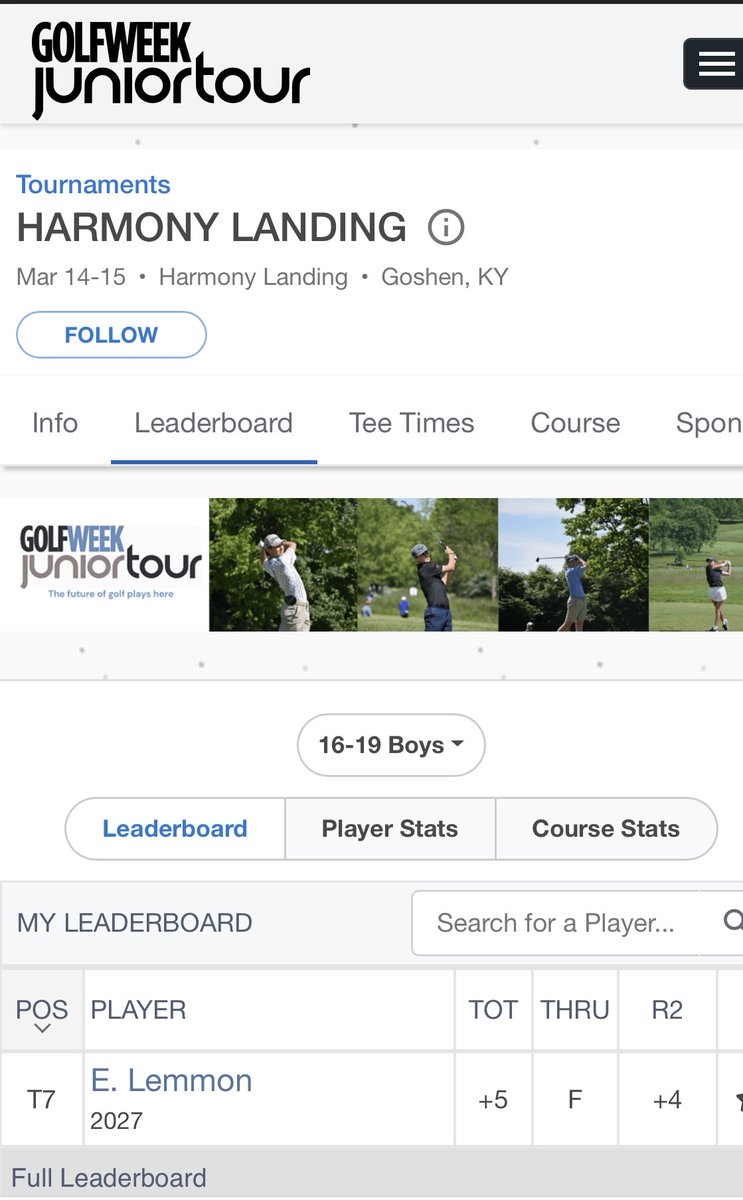 Mt Vernon Marauder Golf tweet media