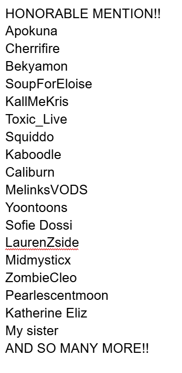 Bubblecraft_'s tweet photo. I heard we are Talking about appreciating Non-Man creators!
#Katiegobrr #lemonthyne #ShandreaLIVE #Heygraecie #LDShadowlady #Shubble #Maezes_ #Geminitay AND SO MANY MORE!! BUT I CAN ONLY MAKE THIS SO LONG AND IT WONT LET ME ADD EVERYONE I PUT DOWN!!! I APPRECIATE NON-MEN CREATORS https://t.co/ffxUoQBTuN