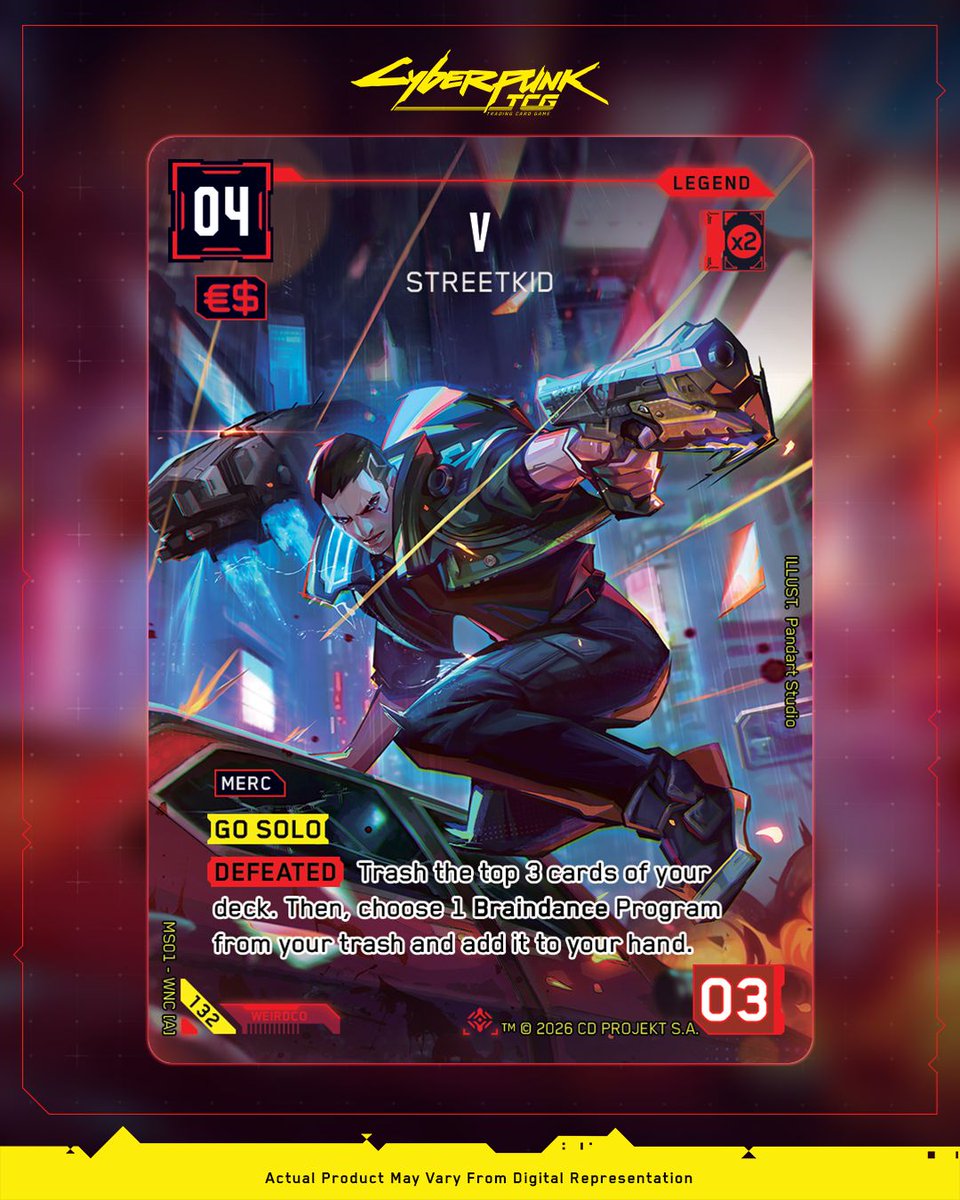 Cyberpunk Trading Card Game tweet media