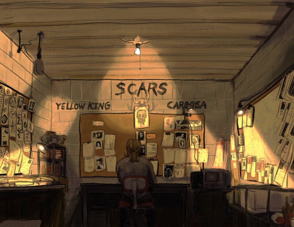 fempyr's tweet image. #truedetective art in the big ‘26