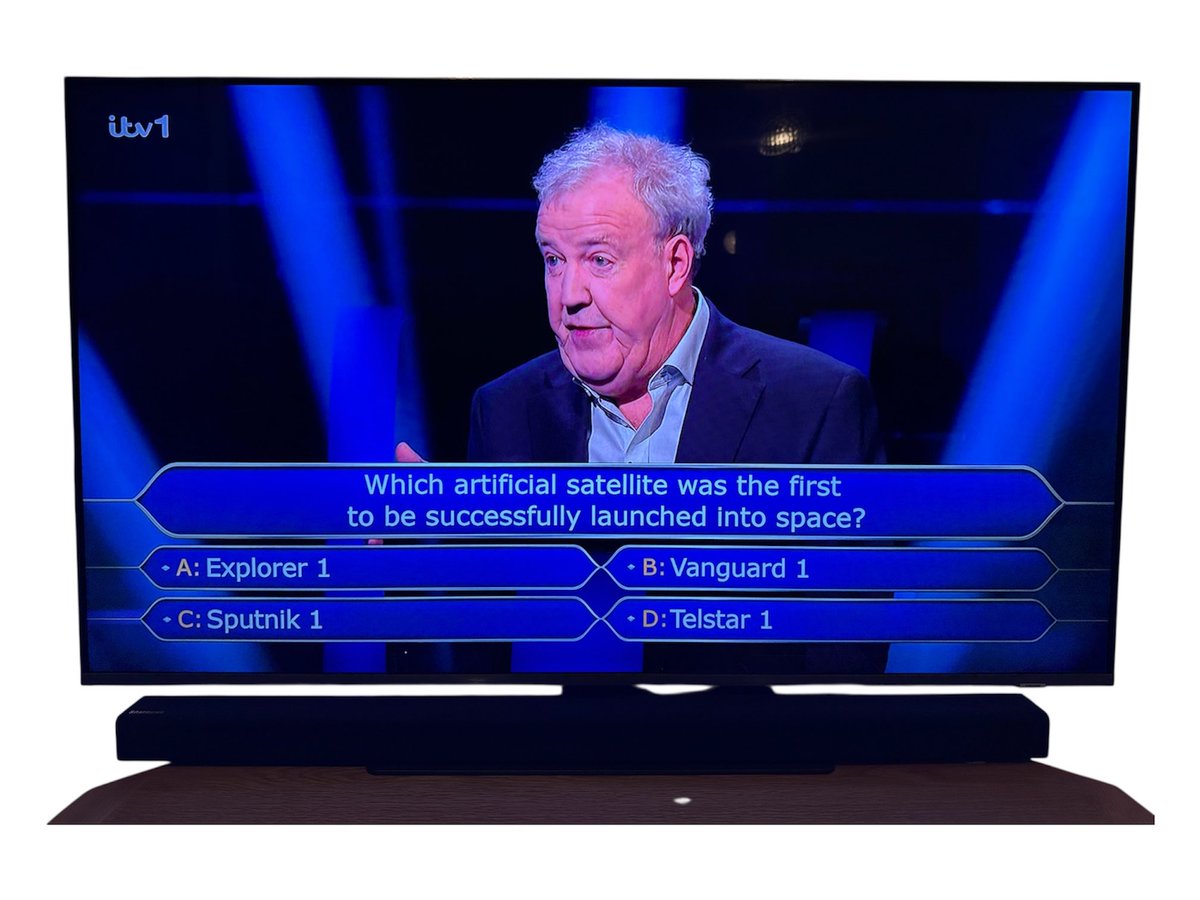 Did you get this question right on tonight’s Who Wants To Be A Millionaire? with <a href="/JeremyClarkson/">Jeremy Clarkson</a> ?