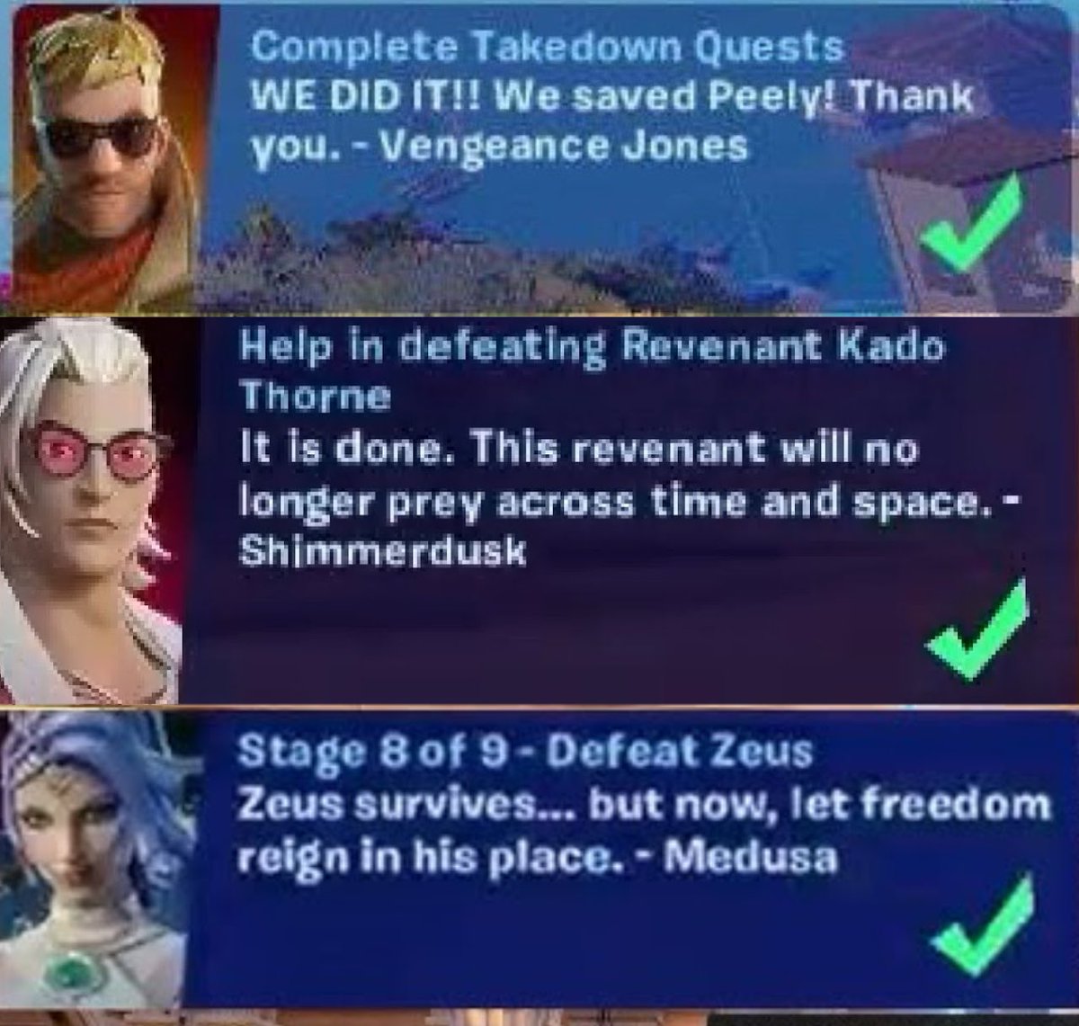 magickbones's tweet photo. You’re right dude, getting multiple ch1 level events on the map with Dark Voyager and The Seven this season sucks. What they used to do was really just so much better https://t.co/qFl9Z4KWFl
