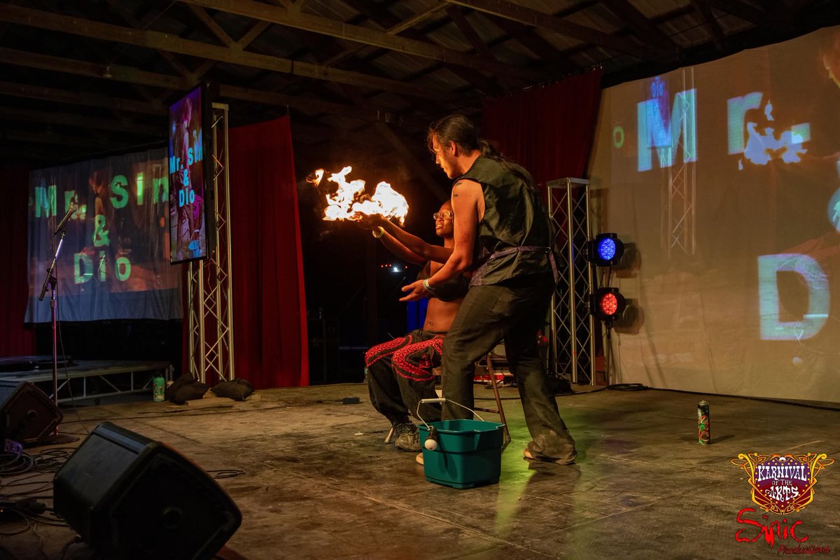 Mrsinent's tweet photo. Skill Review Wrap Up!

Mr. Sin is a multifaceted Performing Artist!
From Fire Breathing, Manipulation, Stilts and Juggling! 🤡 

Ready to bring your event to the next level
Don't stall any longer!

Book now for your Spring and Summer season https://t.co/rwgh125eBs