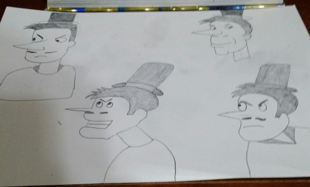 piano_player97's tweet image. My drawings of Mel the evil magician from Jumpstart Reading for 1st Graders (Frankie's Circus Adventure). #videogamefanart #videogamecharacter #meltheevilmagician #tophat #jumpstartreadingfor1stgraders #facialhair