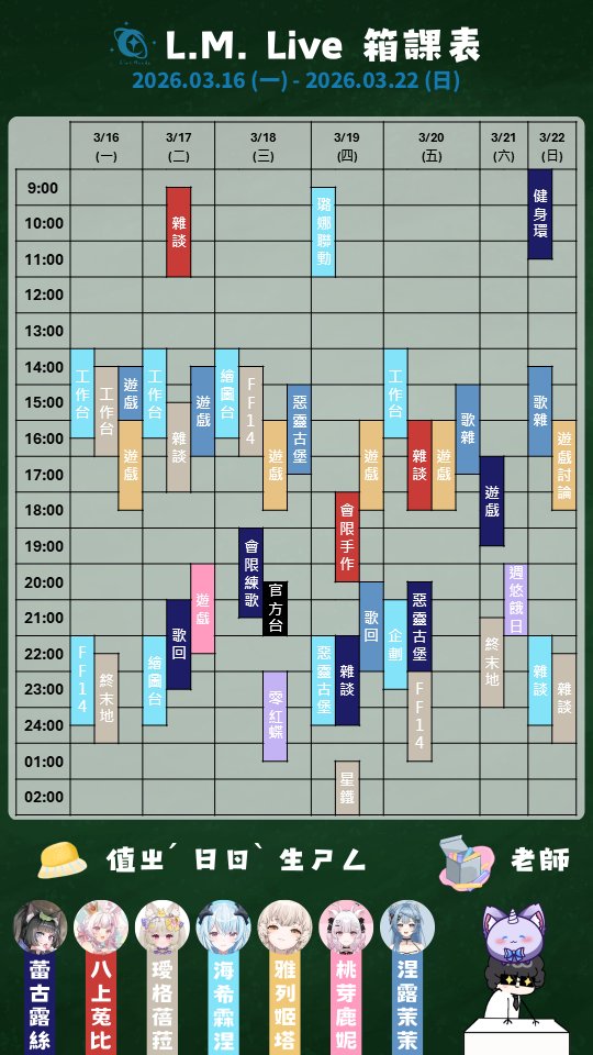 L.M. Live tweet media